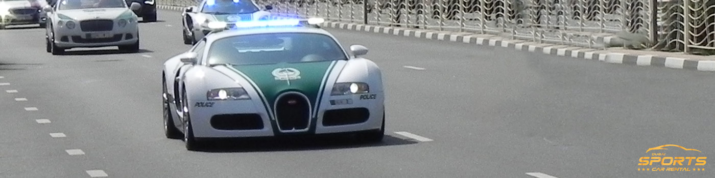 Dubai Police luxurious car
