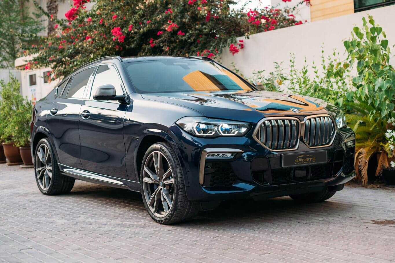 BMW X6 M50 Blue