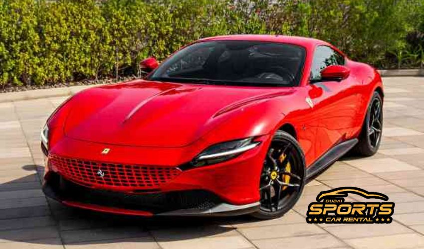 what is the cheapest sports car Ferrari Roma Red